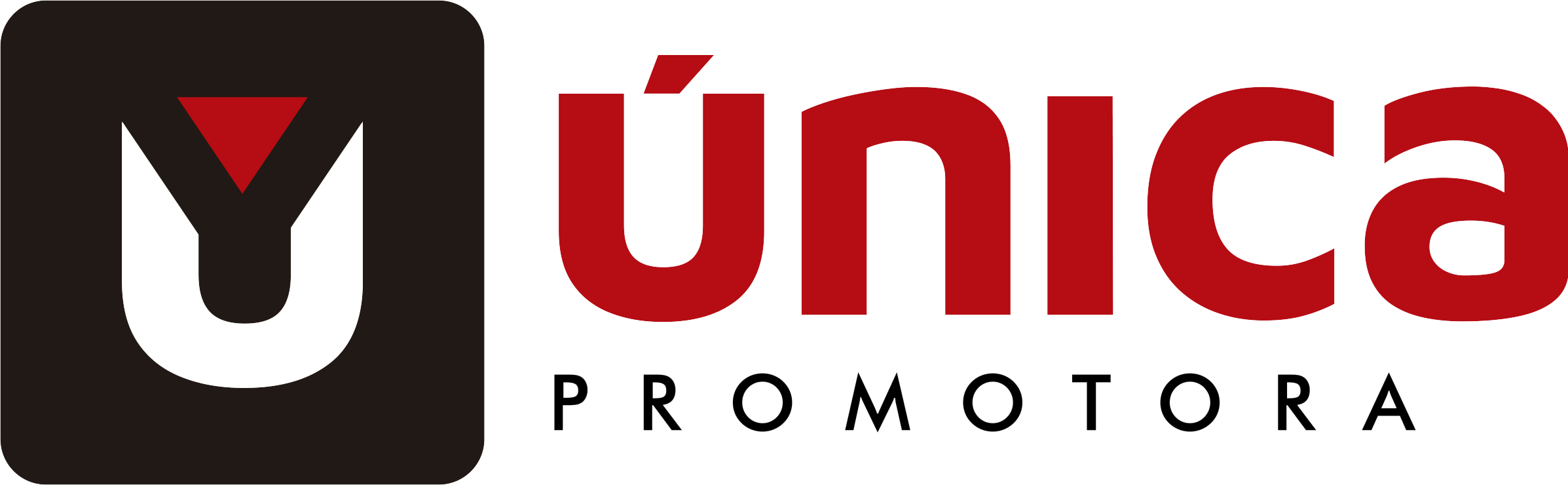 Logo Única Promotora